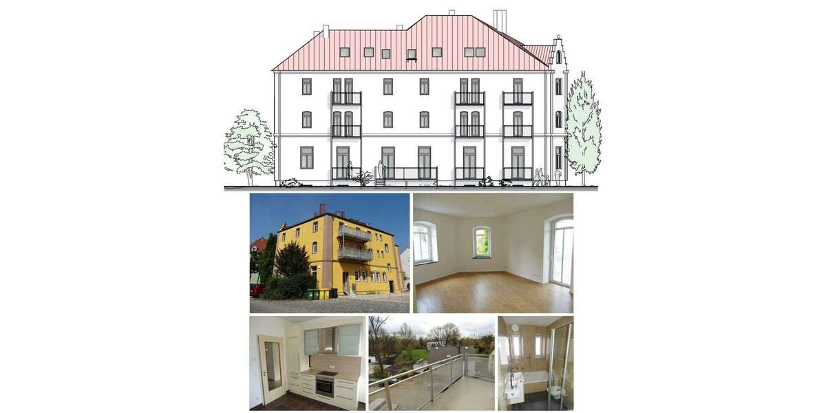 Etagenwohnung Augsburg Lechhausen - 4 Zimmer, 118 m&sup2;, 1.335&euro; | Angebot:26959996