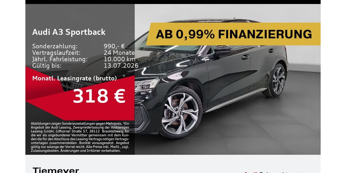 Audi A3 30.454 km 33.390 &euro; Bochum 44809