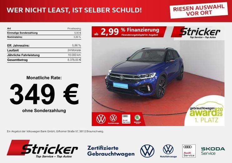 VW T-Roc 25.699 km 42.449 € Horn-Bad Meinberg 32805