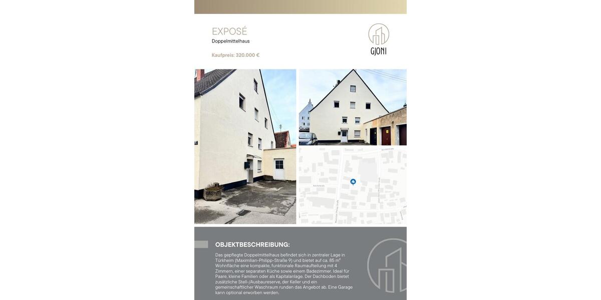 Doppelmittelhaus in Türkheim zu verkaufen 5 zimmer