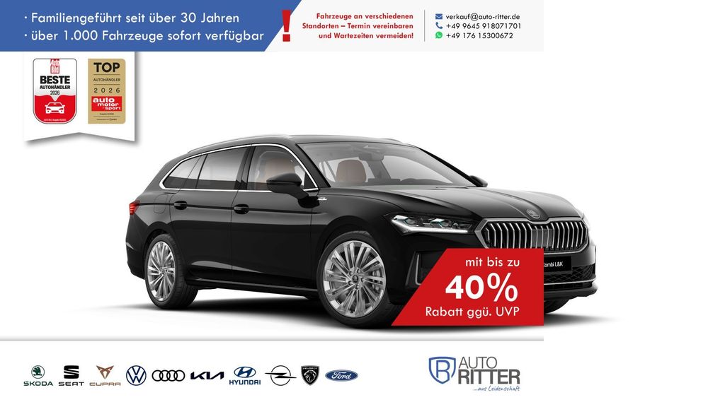 Skoda Superb 1.346 km 51.890 &euro; Eschenbach 92676