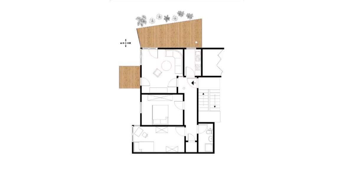 Terrassenwohnung Kassel Vorderer Westen - 3 Zimmer, 72 m&sup2;, 315.000&euro; | Angebot:27446592