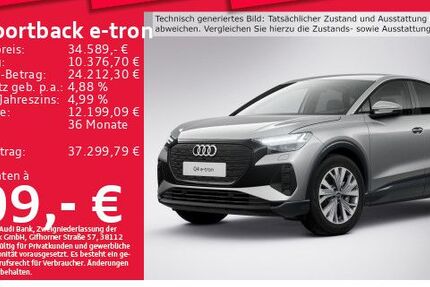 Audi Q4 e-tron 23.337 km 34.261 &euro; München 80935