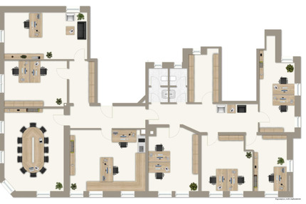 Gewerbefläche Büro Praxis mit ca. 240 qm zimmer