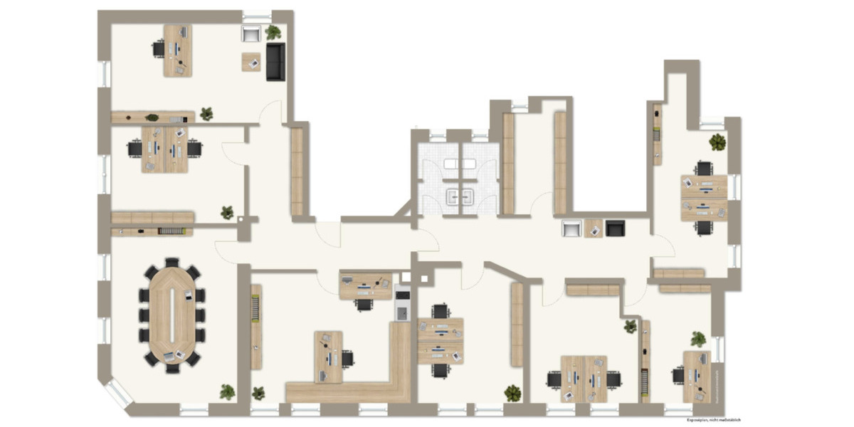 Gewerbefläche Büro Praxis mit ca. 240 qm zimmer