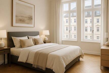 Schicke EG-Wohnung im sanierten Denkmal mit Balkon, moderner Technik & KfW-Förderung I Top Lage 2 zimmer