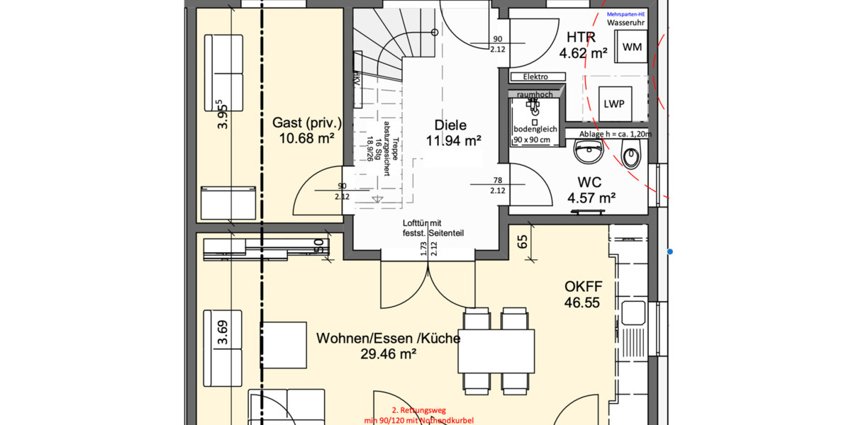 Doppelhaushälfte Glienicke/Nordbahn Nordbahn - 5 Zimmer, 126 m&sup2;, 2.495&euro; | Angebot:25233352