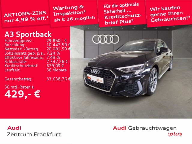 Audi A3 18.450 km 29.850 &euro; Frankfurt am Main 60326