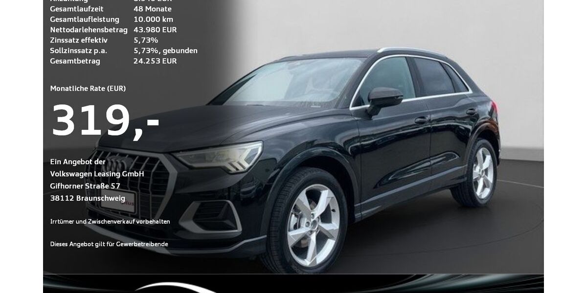 Audi Q3 8.900 km 37.990 &euro; Ravensburg 88214