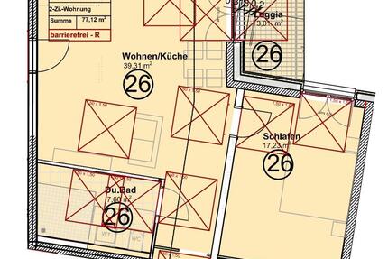 Altersgerechtes Wohnen+ Steuern sparen durch Sonderabschreibungen im KFW 40 QNG Energiesparhaus - Wohnung Trier Feyen-Weismark | Angebot:26313245