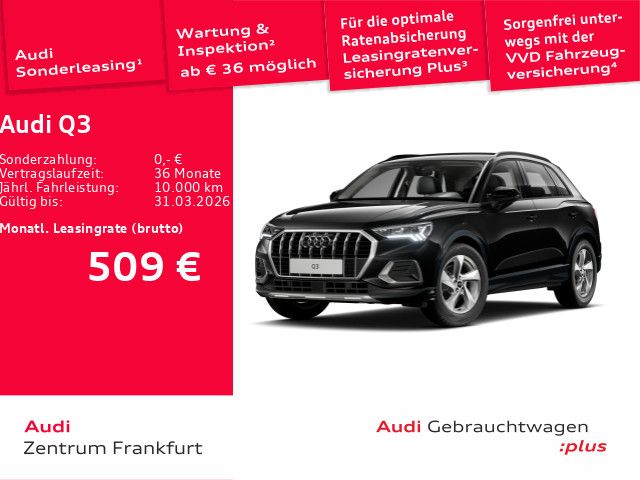 Audi Q3 24.237 km 42.450 &euro; Frankfurt am Main 60314