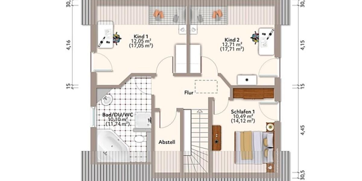 Einfamilienhaus Kröning - 5 Zimmer, 149 m&sup2;, 545.000&euro; | Angebot:27023840