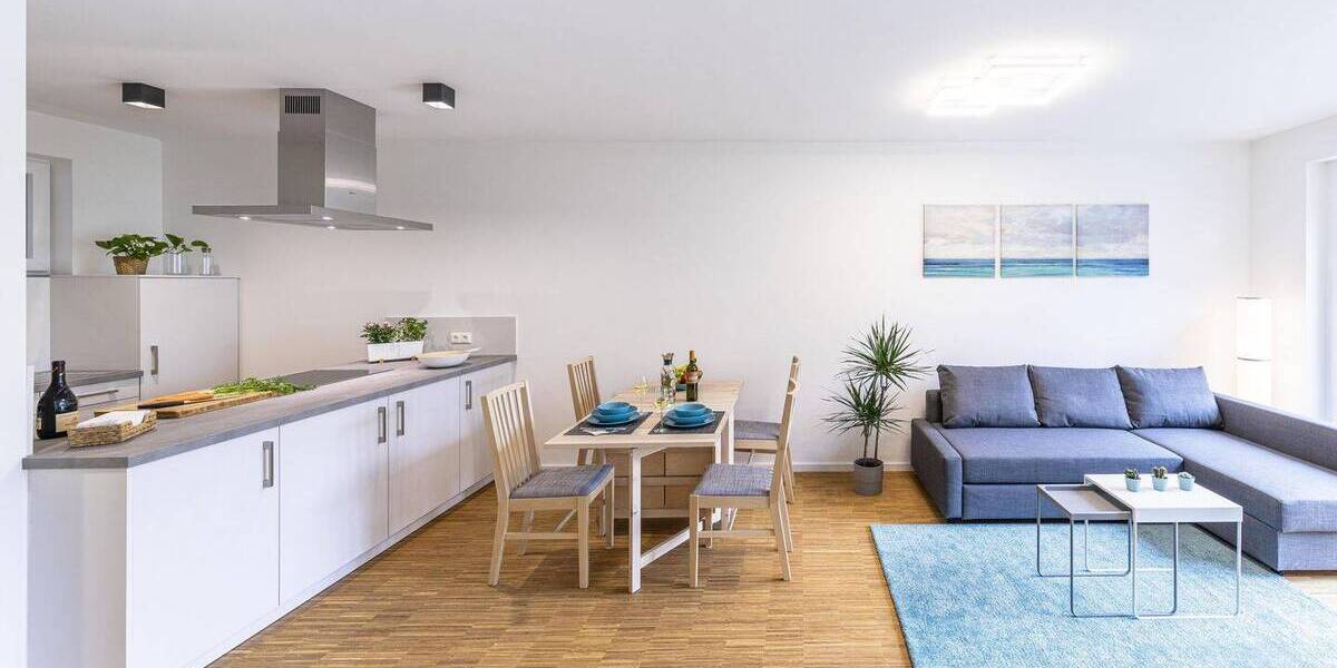 Etagenwohnung Niederwerrn - 2 Zimmer, 64 m&sup2;, 291.863&euro; | Angebot:26740919
