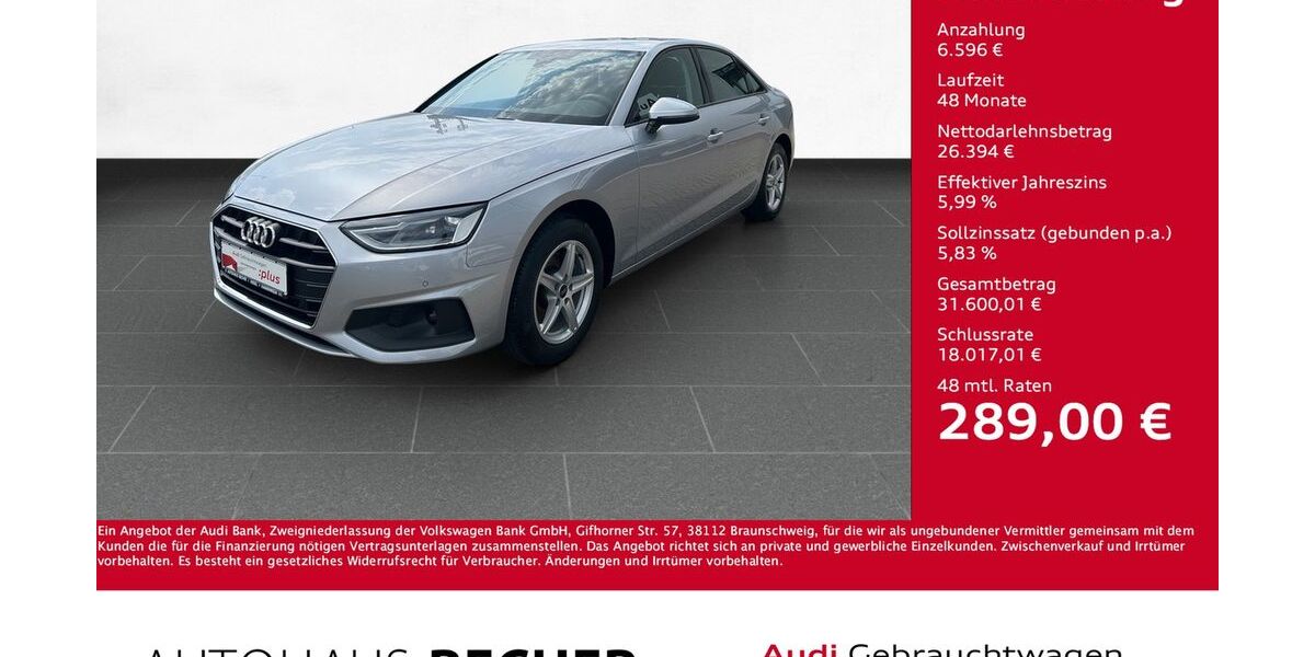 Audi A4 6.222 km 31.990 &euro; Wesel 46485
