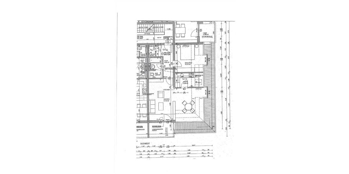Dachgeschoßwohnung Freilassing - 2 Zimmer, 63 m&sup2;, 285.000&euro; | Angebot:27116817