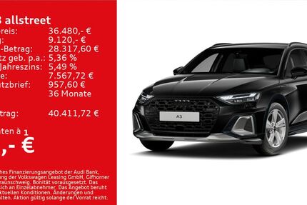 Audi A3 4.000 km 36.480 &euro; Würzburg 97076