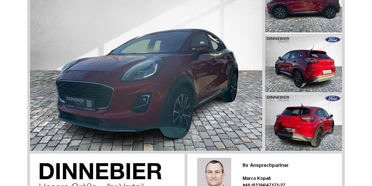 Ford Puma 47.056 km 18.488 &euro; Wittstock 16909