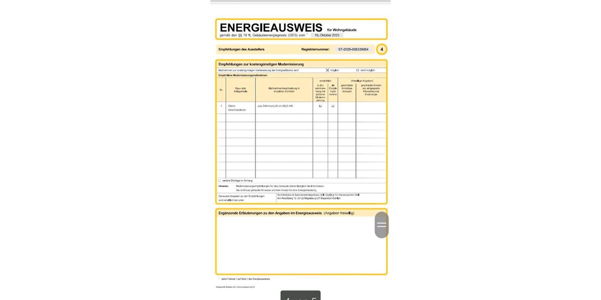Mehrfamilienhaus, Wohnhaus Hohe Börde - 6 Zimmer, 140 m&sup2;, 397.000&euro; | Angebot:26267913