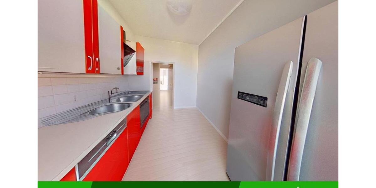 3-Raum-Wohnung mit Balkonblick ins Grüne 3 zimmer