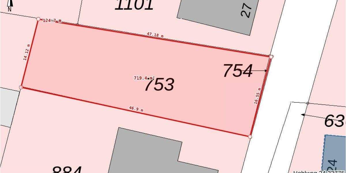 Grundstück Versmold - 189.500&euro; | Angebot:25708847