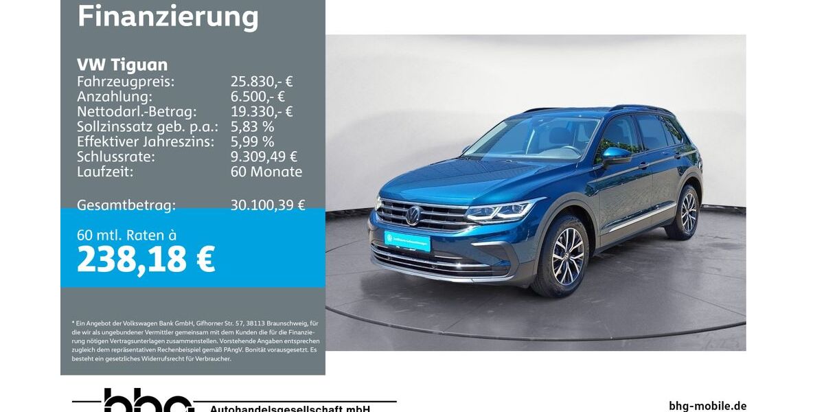 VW Tiguan 37.420 km 25.830 &euro; Bühl 77815