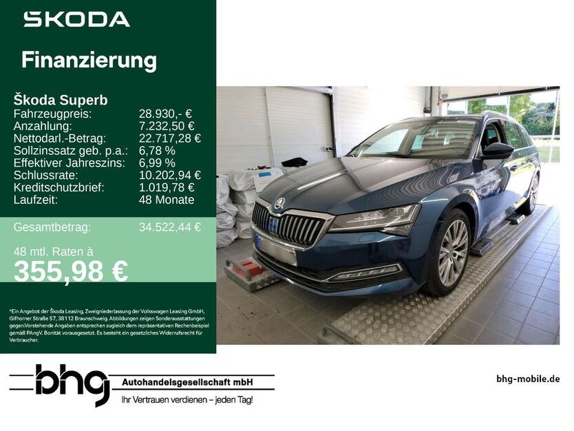 Skoda Superb 83.985 km 28.930 € Freudenstadt 72250