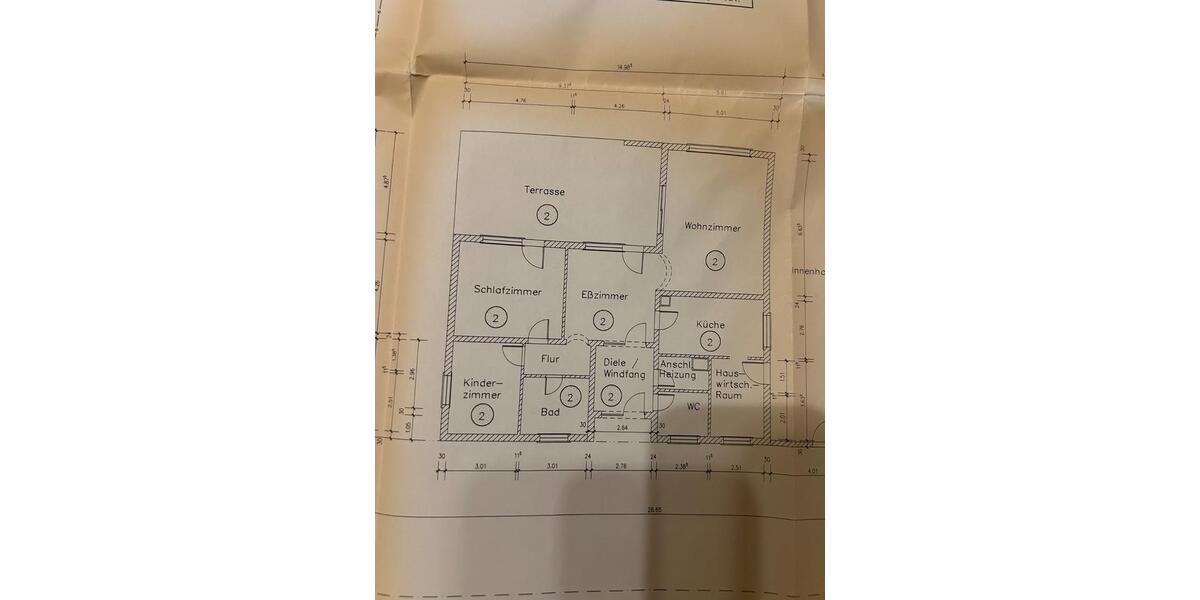 Harthausen - Bungalow mit großem Garten zu vermieten 4 zimmer
