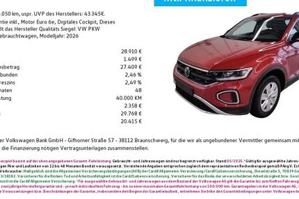 VW T-Roc 6.050 km 28.910 &euro; Fürth 90762