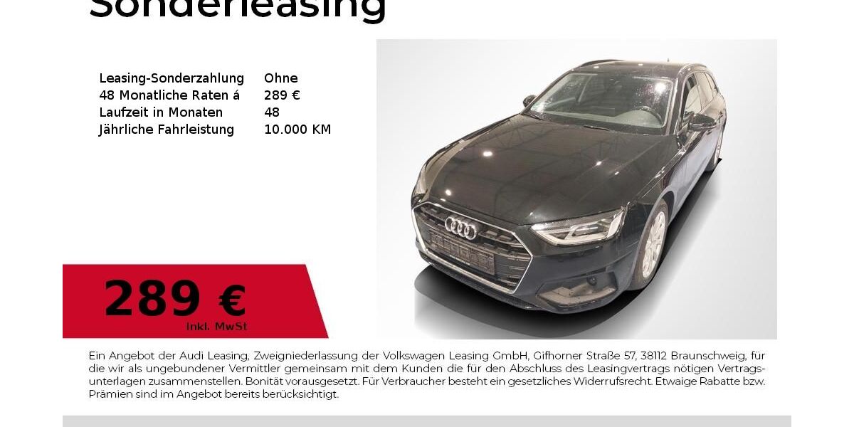 Audi A4 52.938 km 20.940 &euro; Magdeburg 39126