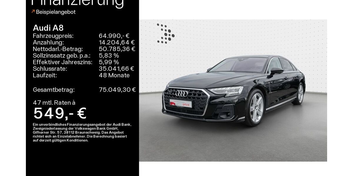 Audi A8 34.923 km 64.990 &euro; Ebern 96106
