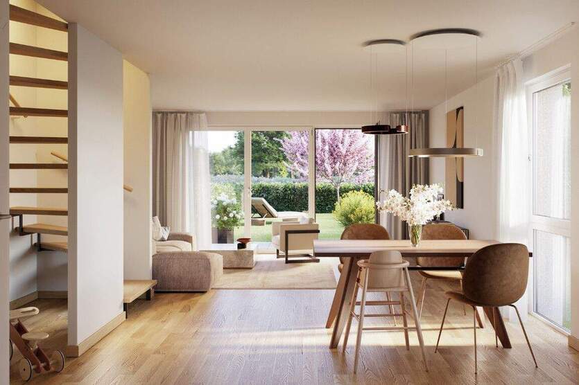 Platz für die Familie: Neubau-Reihenhaus mit 5 Zimmern & Garten 5 zimmer