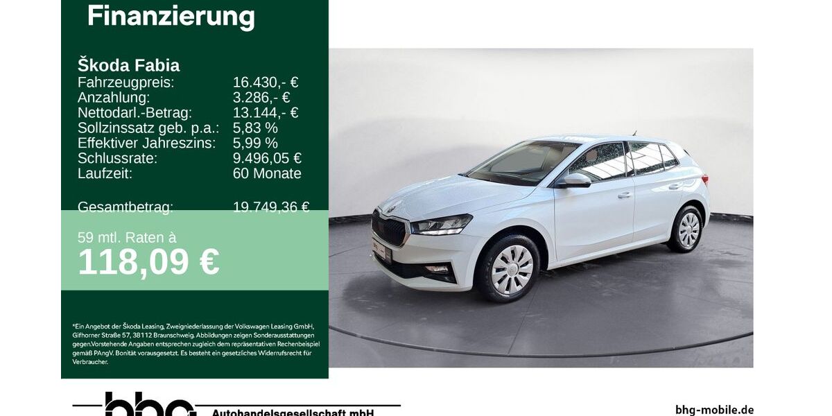Skoda Fabia 24.690 km 16.430 &euro; Ettlingen 76275