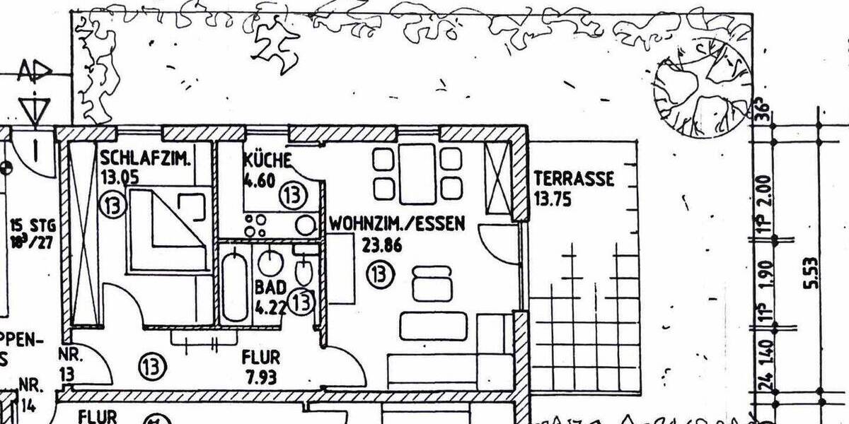 Etagenwohnung Weilheim in Oberbayern Weilheim - 2 Zimmer, 59 m&sup2;, 299.000&euro; | Angebot:26502826