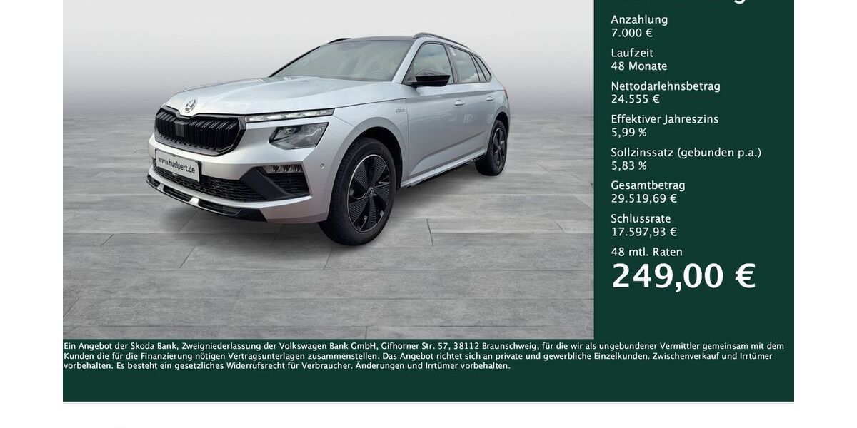 Skoda Kamiq 11.557 km 31.555 &euro; Dortmund 44309