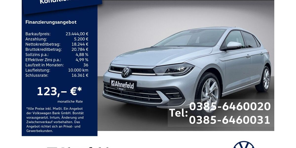 VW Polo 10.300 km 23.444 &euro; Schwerin 19061