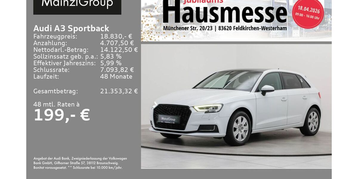 Audi A3 99.299 km 18.830 &euro; Feldkirchen/Westerham 83620