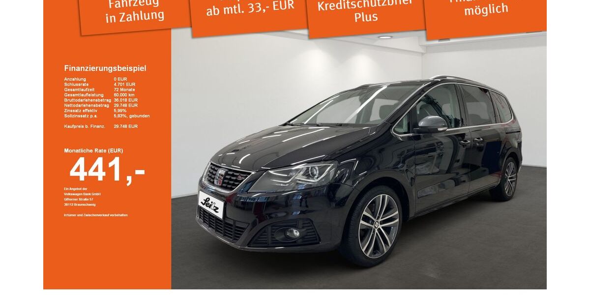 Seat Alhambra 105.060 km 29.555 &euro; Kempten 87437