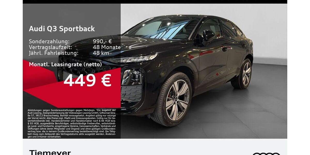 Audi Q3 1.050 km 49.680 &euro; Lüdenscheid 58511