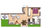 Etagenwohnung Wolfratshausen - 2 Zimmer, 54 m&sup2;, 760&euro; | Angebot:26656856