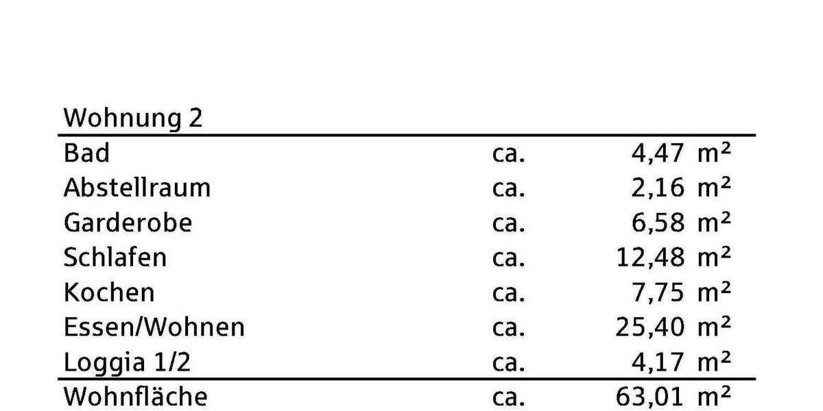 Etagenwohnung Offenburg Griesheim - 2 Zimmer, 61 m&sup2;, 289.000&euro; | Angebot:25567818