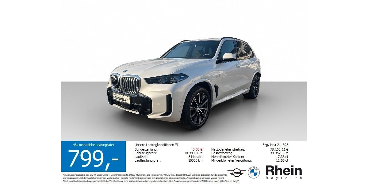 BMW X5 23.012 km 77.660 &euro; Bayreuth 95447