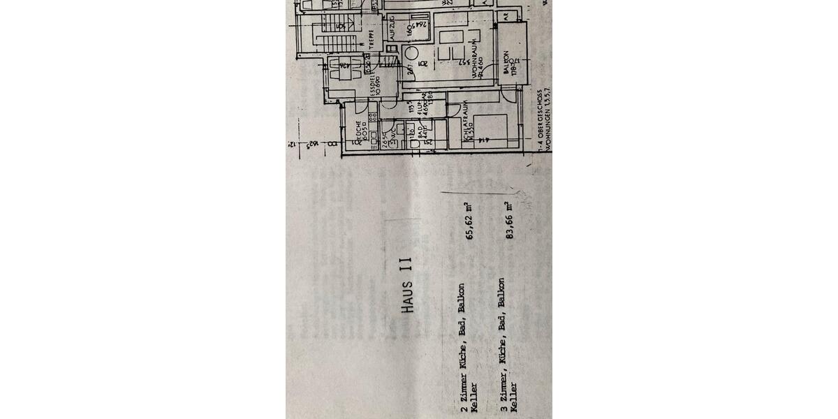 Etagenwohnung Gudensberg - 1 Zimmer, 66 m&sup2;, 180.000&euro; | Angebot:24740564
