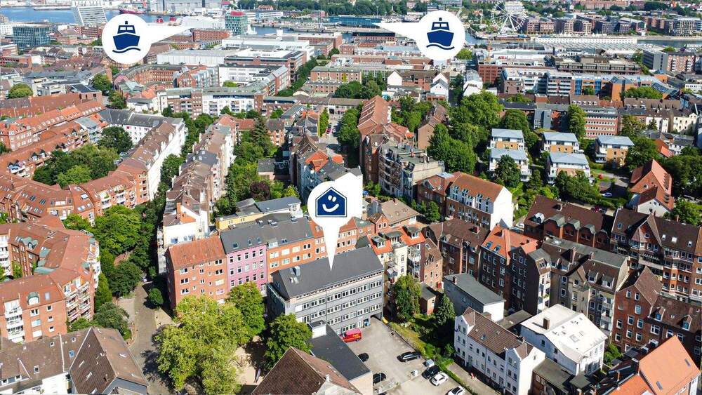 Kiel - zwischen Exerzierplatz und Gerichten - Praxisflächen in gefragter Lage mit Stellplätzen! 6 zimmer