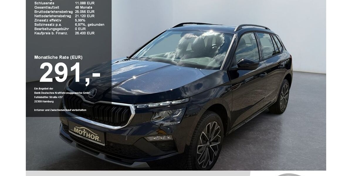 Skoda Kamiq 6.033 km 26.400 &euro; Brandenburg 14770