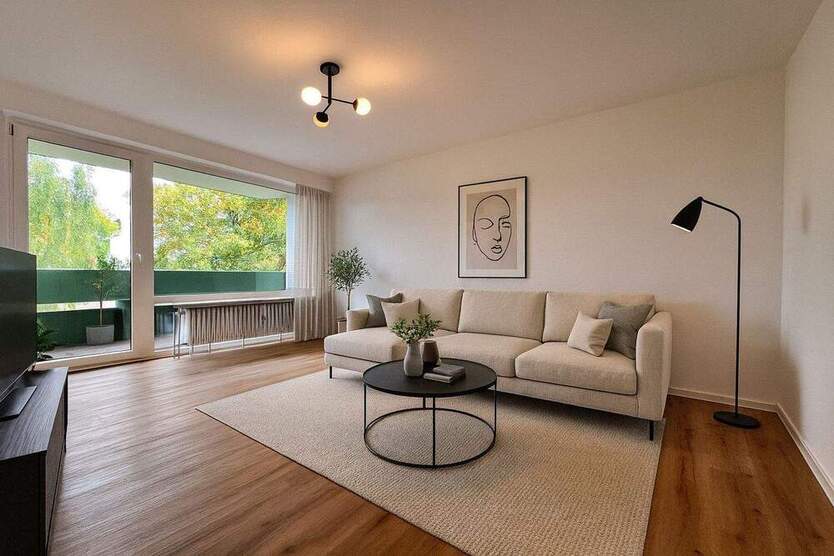 Wunderschöne 3-Zimmer-Wohnung mit Loggia und Tiefgaragenstellplatz 3 zimmer