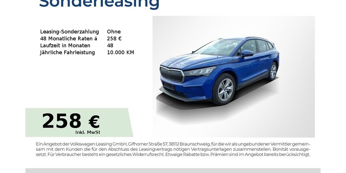 Skoda Enyaq 19.750 km 23.880 &euro; Herzogenaurach 91074
