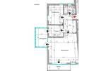 Wohnen mit Blick in die Natur++schöne 2-Zimmer-Wohnung++mit Balkon u. Wintergarten