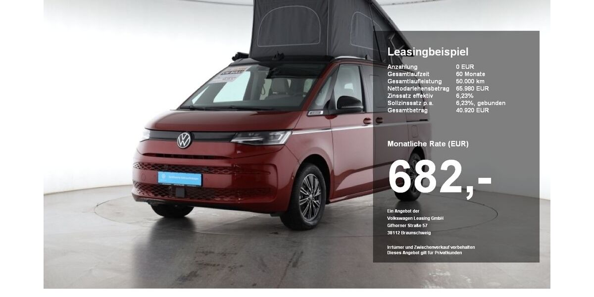 VW T7 California 5.000 km 65.980 &euro; Dingolfing 84130