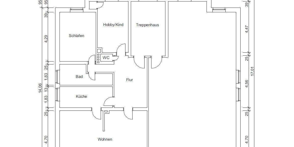 Etagenwohnung Braunschweig Östliches Ringgebiet - 4 Zimmer, 93 m&sup2;, 329.000&euro; | Angebot:25673497