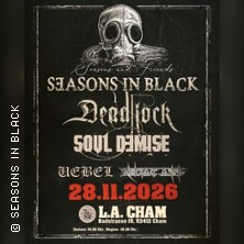 Seasons in Black Indoor Festival 2026 28.11.2026 LA Live-Style-Cafe & Eventhalle